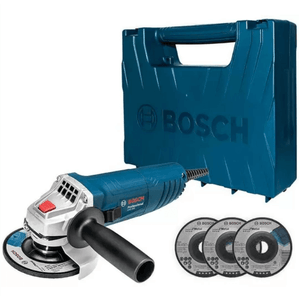 Esmerilhadeira Angular Bosch GWS 850 de 4 1/2" 850W 127V Com Maleta e 3 Discos