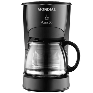 Cafeteira Elétrica Pratic Cn01 20 Xícaras 110V Preta Mondial