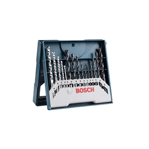 Kit Jogo C/15 Brocas Alvenaria/Metal/Madeira Mini X-line Bosch