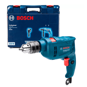 Furadeira Impacto C/Maleta Professional GSB 550 RE 550W 127V Azul Bosch