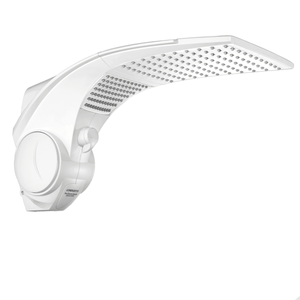 Chuveiro Ducha Elétrica Multitemperatura Duo Shower Quadrada 7500W 220V Branco Lorenzetti