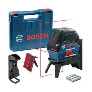 Nível Laser Vermelho GCL 2-15 Nivelox C/Pontos de Prumo E Suporte 15m Bosch