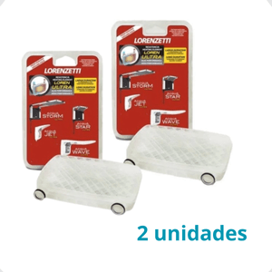 Kit 2 Resistências Acqua Duo Ultra 220V 7800W Lorenzetti